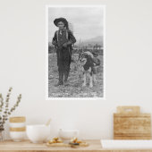 Prospector Dog Seward, Alaska 1904 Poster (Küche)