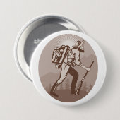 Prospector Miner Wandern Button (Vorne & Hinten)