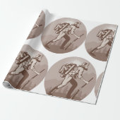 Prospector Miner Wandern Geschenkpapier (Ungerollt)