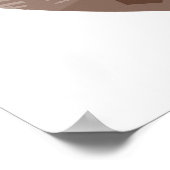 Prospector Miner Wandern Poster (Ecke)