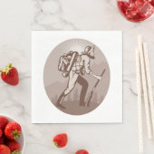 Prospector Miner Wandern Serviette (Beispiel)