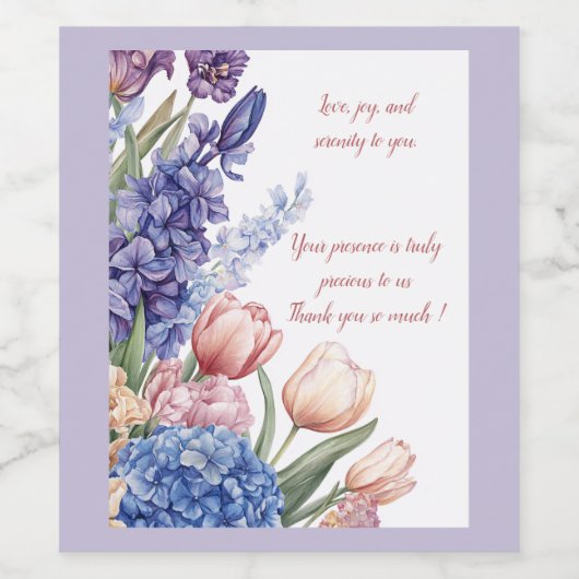 Prospekt Weinetikett (Einzelnes Label)