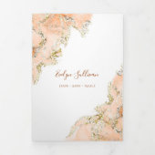 Prospekt zum Entwurf von Marmorpfirsichen (Cover)