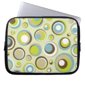Prospektbeispiel für das Retro-Circle-Muster aus d Laptopschutzhülle (Vorderseite)