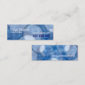 Prospekte Skinny Profil Mini Visitenkarte (Vorne/Hinten)