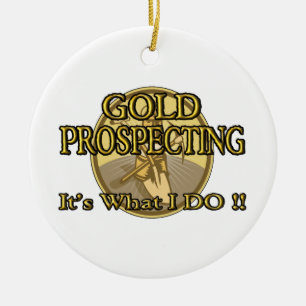 PROSPEKTIERENDES GOLD - es ist, was ICH! TUE! Keramikornament