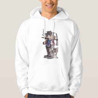 Prospektor mit Hund Hoodie
