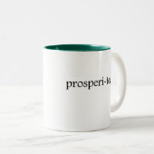 Prosperi-Tee Tee-Schale Zweifarbige Tasse (VorderseiteRechts)