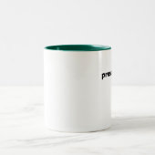 Prosperitee Zweifarbige Tasse (Mittel)
