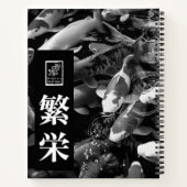 Prosperity. 繁栄. Prosperidad Notizblock (Rückseite)
