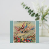 Prosperity Angel (Prosperidad) Postkarte (Stehend Vorderseite)