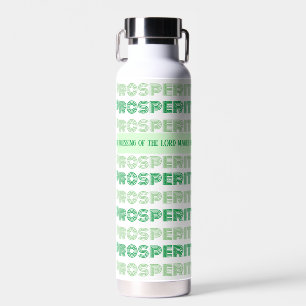 Prosperity Bible Verse Sprichwörter Trinkflasche