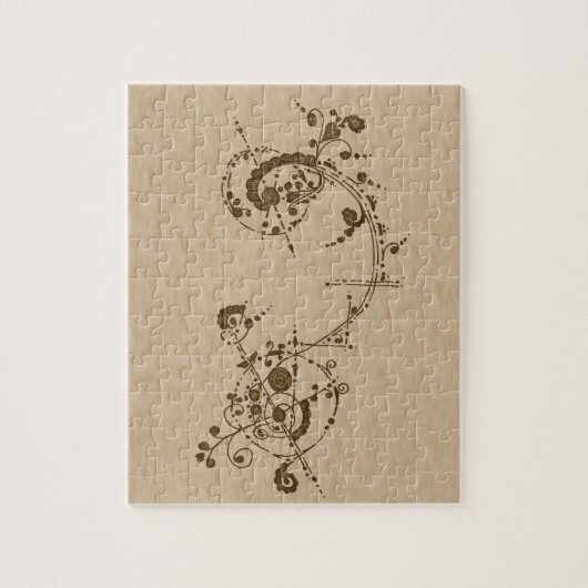 Prosperity Harmony Balance Zen Meditation Puzzle (Vertikal)