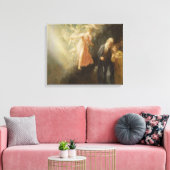 Prospero, Miranda und Ariel, aus "The Tempest", c Leinwanddruck (Insitu (Wohnzimmer))