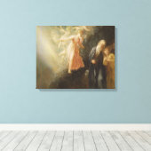 Prospero, Miranda und Ariel, aus "The Tempest", c Leinwanddruck (Insitu (Holzboden))