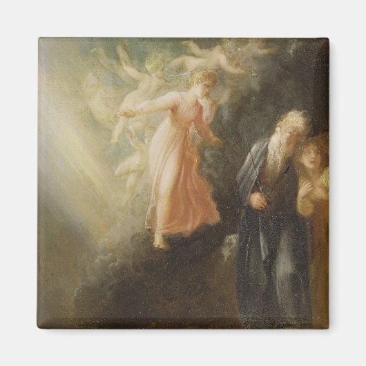 Prospero, Miranda und Ariel, aus "The Tempest", c Magnet (Vorne)