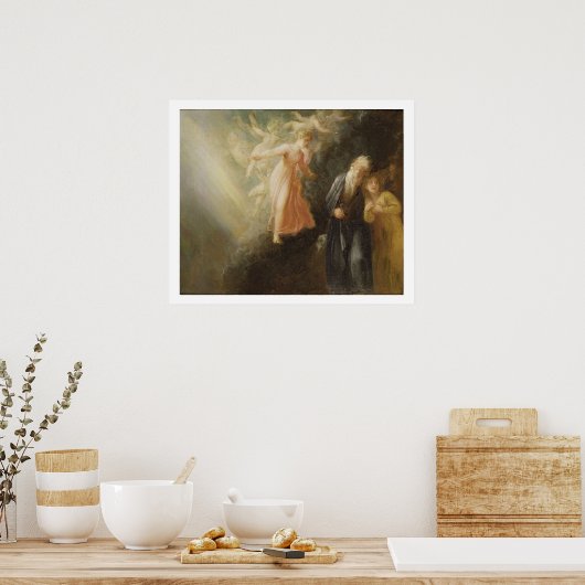 Prospero, Miranda und Ariel, aus "The Tempest", c Poster (Küche)