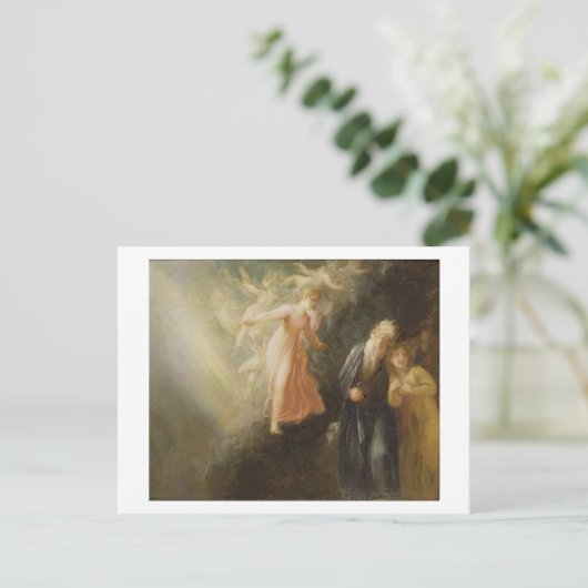 Prospero, Miranda und Ariel, aus "The Tempest", c Postkarte (Stehend Vorderseite)