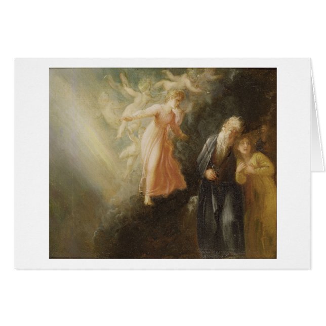 Prospero, Miranda und Ariel, "vom Sturm", c (Vorderseite (Horizontal))