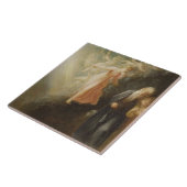 Prospero, Miranda und Ariel, "vom Sturm", c Fliese (Seite)