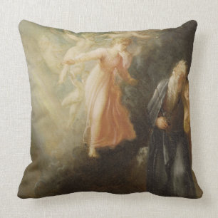 Prospero, Miranda und Ariel, "vom Sturm", c Kissen