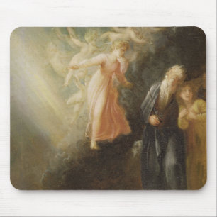 Prospero, Miranda und Ariel, "vom Sturm", c Mousepad