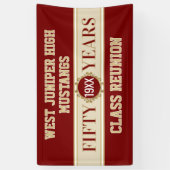 Prost! 50. Jubiläumsbanner Banner (Vertikal)