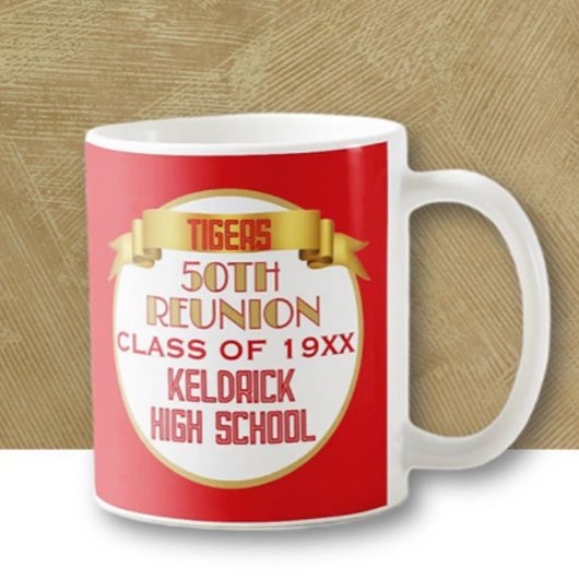 Prost! 50. Klassentreffen Geschenktasse Kaffeetasse