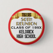 Prost! 50. Klassentreffen individuelle Knöpfe Button (Vorderseite)
