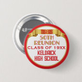 Prost! 50. Klassentreffen individuelle Tasten Button (Vorne & Hinten)