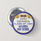 Prost! 50. Klassentreffen individuelle Tasten Button (Vorne & Hinten)