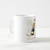 Prost auf 2027 Kaffeetasse (Vorderseite Links)