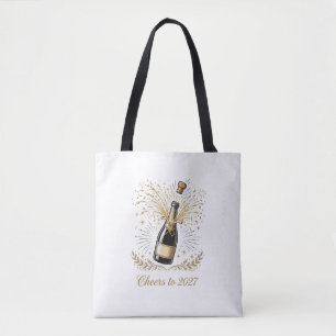 Prost auf 2027 Tragetasche Tasche