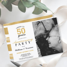 Prost auf 50 Jahre | Goldene Hochzeit