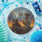 Prost auf 90 Jahre Pappteller (Party)