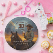 Prost auf 90 Jahre Pappteller (Party)