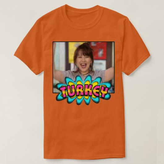 Prost auf den Truthahn T-Shirt (Design vorne)
