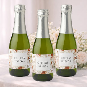 PROST AUF DIE LIEBE Hochzeit Schaumweinetikett