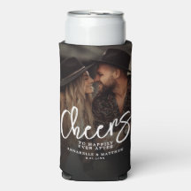 Prost auf ein glückliches Ende Foto-Hochzeit