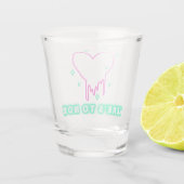 Prost auf Jetzt Schnapsglas (Rückseite)