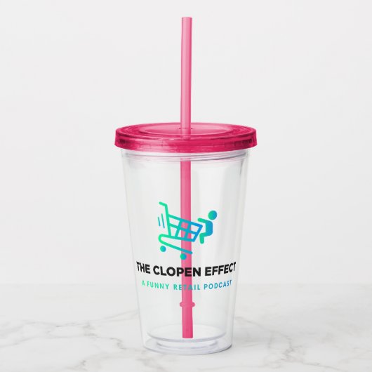 Prost auf The Clopen Effect Acryltrinkbecher (Vorderseite)