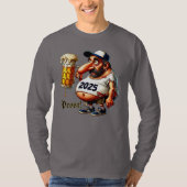 Prost! Auf zur Kirchweih - Humorfigur T-Shirt (Vorderseite)