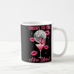 Prost aufs neue Jahr 2026 Champagner Frohes Neues  Kaffeetasse