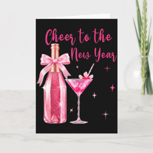 Prost aufs neue Jahr Frohes neues Jahr 2026 Party  Karte