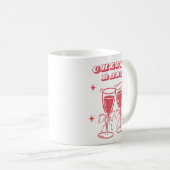 Prost Baby Champagner-Tasse Kaffeetasse (VorderseiteRechts)