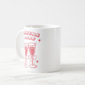 Prost Baby Champagner-Tasse Kaffeetasse (Vorderseite Links)