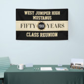 Prost! Banner zum 50. Klassentreffen (Messeveranstaltung)