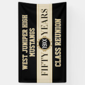 Prost! Banner zum 50. Klassentreffen (Vertikal)