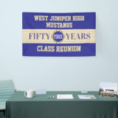 Prost! Banner zum 50. Klassentreffen (Messeveranstaltung)