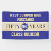Prost! Banner zum 50. Klassentreffen (Horizontal)